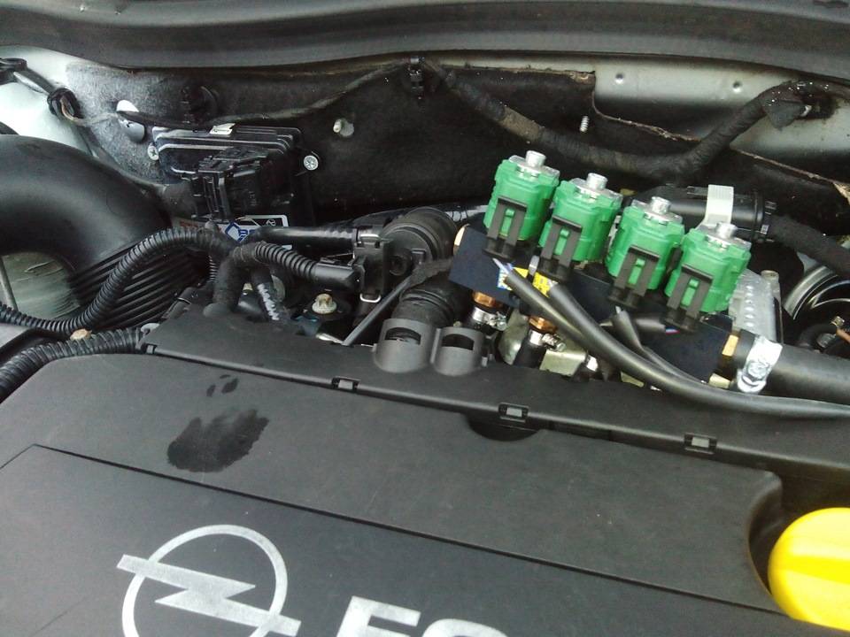 Установка гбо на opel